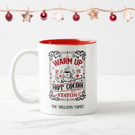 Spezielle festliche Kakao-Tasse Zweifarbige Tasse
