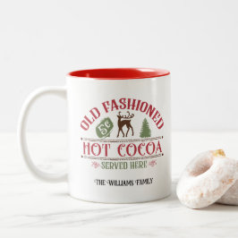 Spezielle festliche Kakao-Tasse Zweifarbige Tasse