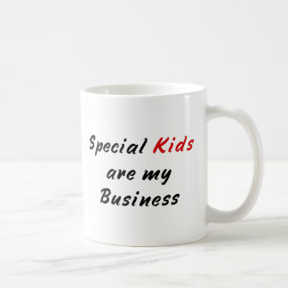 Spezielle Kinder sind meine Geschäfts-Lehrer-Tasse Kaffeetasse