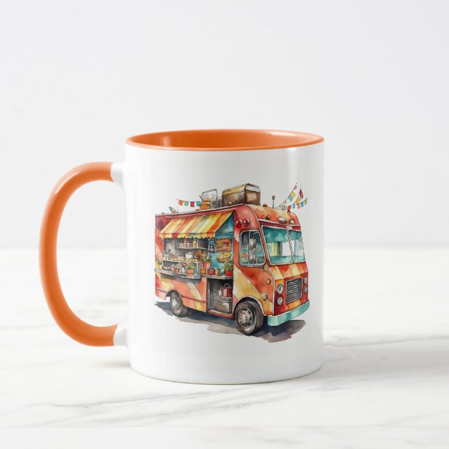 Spezielle Leckerei von Lebensmittelfahrzeugen Tasse (Links)