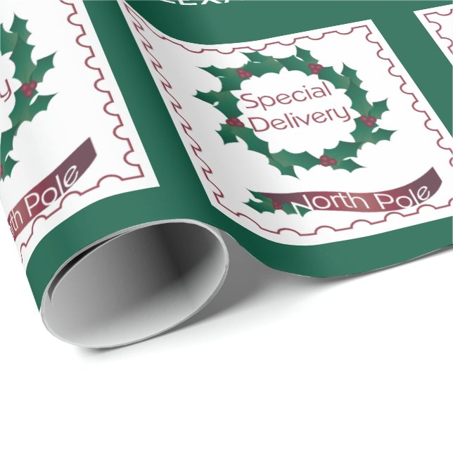 Spezielle Lieferung personalisiertes Geschenkpapier (Rolleneckpunkt)