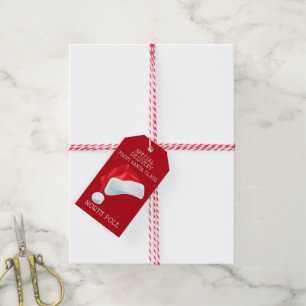 Spezielle Lieferungs-Sankt-Weihnachtsgeschenk Geschenkanhänger