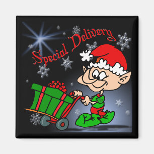 Spezielle Lieferungs-Weihnachtsmagnet Magnet