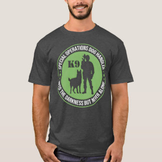 Spezielle Operation Dog Handler K9 Polizeihundgesc T-Shirt