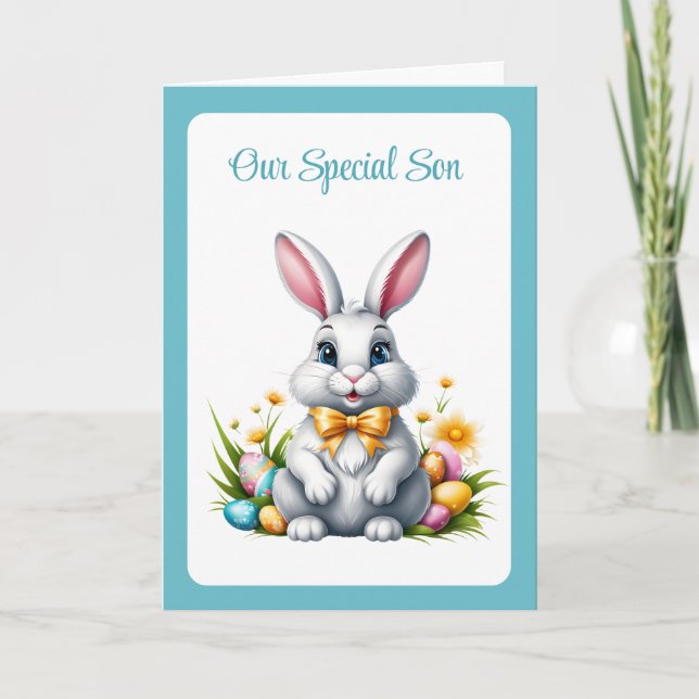 Spezielle Osterkarte Feiertagskarte (Vorderseite)