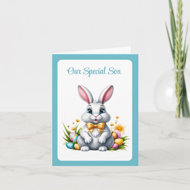 Spezielle Osterkarte Feiertagskarte (Vorderseite)
