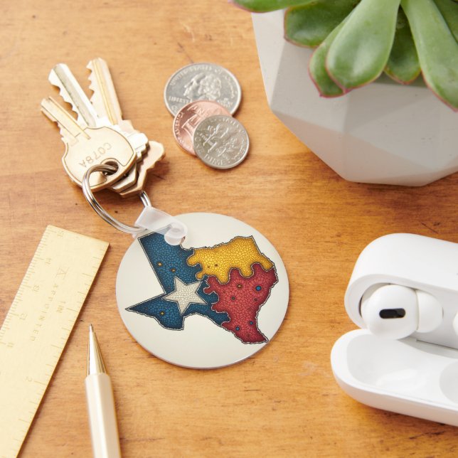 Spezielle Schlüsselkette für Texas Schlüsselanhänger (Schreibtisch)