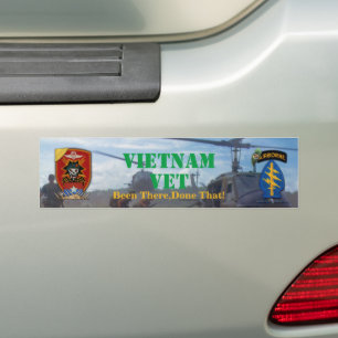 Spezielle Streitkräfte MAC / SOG Vietnam Nam War V Autoaufkleber
