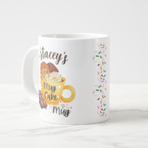 Spezielle Tasse, Personalizable Name, "Tasse Cake