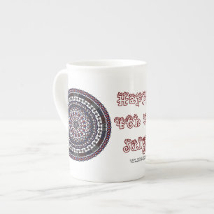 Spezielle Tasse zum Unabhängigkeitstag