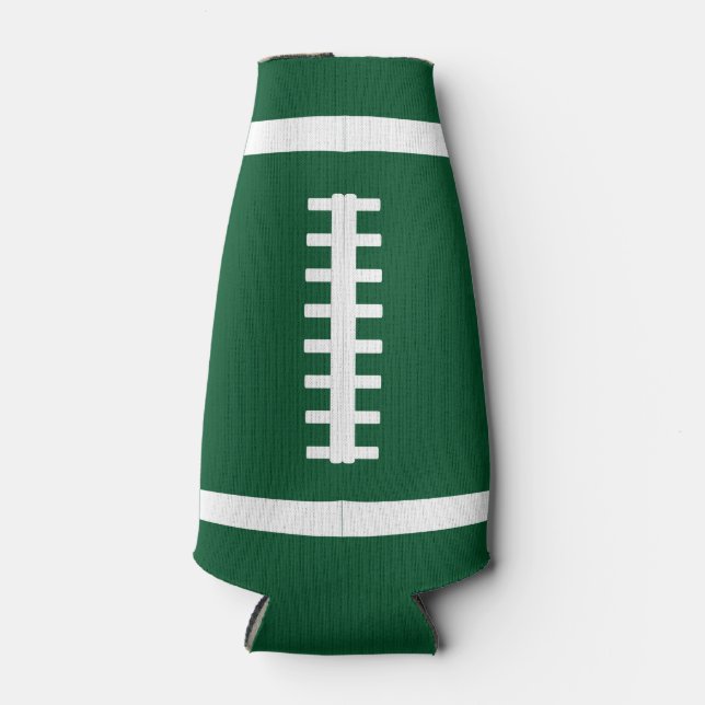 Spezielle Teamfarbe und Name Fußball Flaschenschla Flaschenkühler (Vorderseite)
