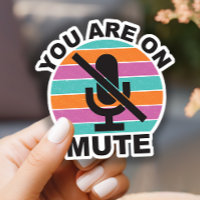 Spezielle Telekonferenz Sie sind auf Mute