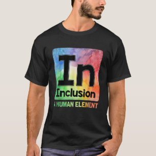 Spezieller Ed-Lehrer in Einbeziehung eines menschl T-Shirt