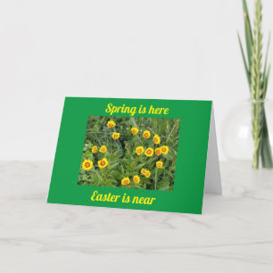 SPEZIELLER FRÜHLINGS- UND OSTERTAG FÜR BESONDERE M FEIERTAGSKARTE