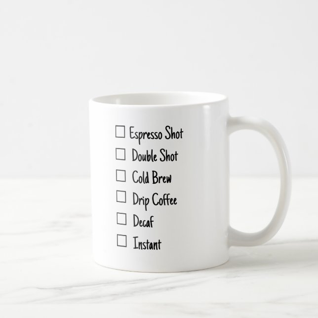 Spezieller Kaffee Kaffeetasse (Rechts)