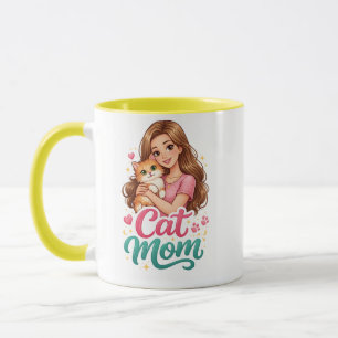 Spezieller Katzenmutter-Becher – Süße Katzenliebha Tasse