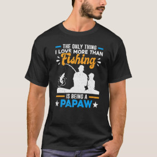 Spezieller Opa Vater mehr als Liebe Fischen ist ei T-Shirt