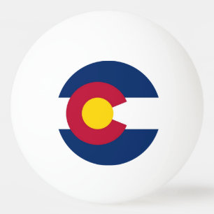Spezieller Ping pong Ball mit Flagge von Tischtennisball