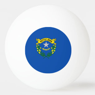 Spezieller Tischtennisball mit Flagge von Nevada