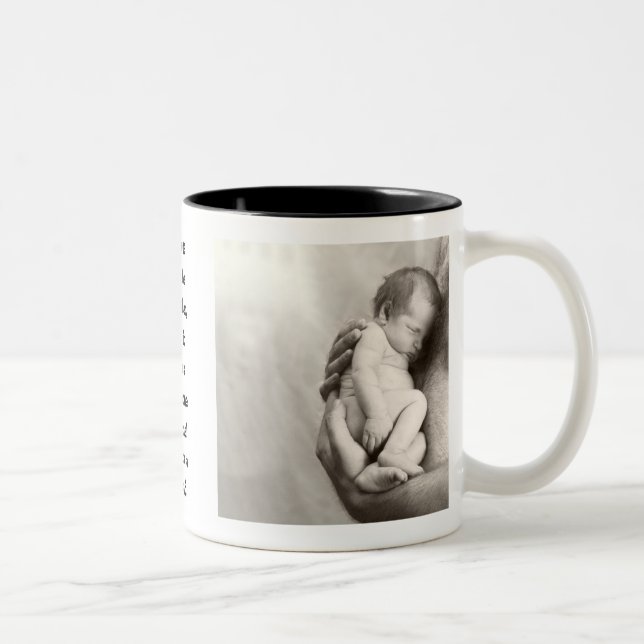 Spezieller Vater Zweifarbige Tasse (Rechts)