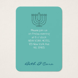 Spezielles Abendessen/Information Bat Bar Mitzvah