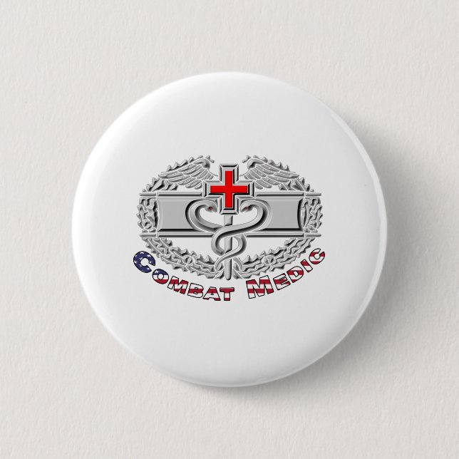 Spezielles Combat Medical Abzeichen Design Button (Vorderseite)