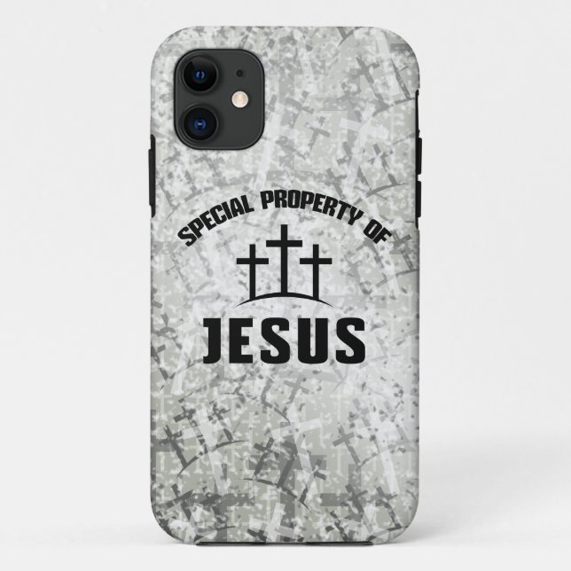 Spezielles Eigentum von Jesus christlich Case-Mate iPhone Hülle (Rückseite)