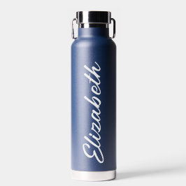 Spezielles, elegantes Namensschild Trinkflasche