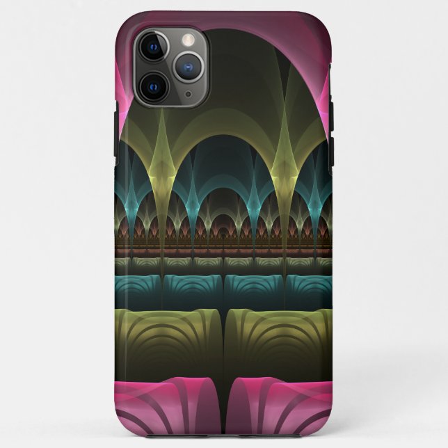 Spezielles Fantasy Patterns Abstraktes farbiges Fr Case-Mate iPhone Hülle (Rückseite)