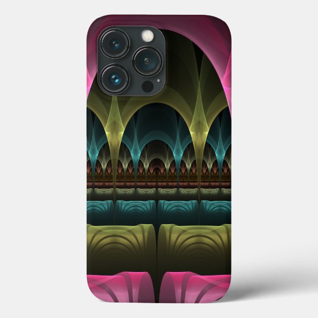 Spezielles Fantasy Patterns Abstraktes farbiges Fr Case-Mate iPhone Hülle (Rückseite)