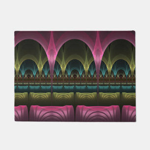 Spezielles Fantasy Patterns Abstraktes farbiges Fr Fußmatte