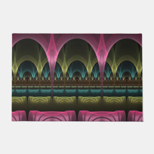 Spezielles Fantasy Patterns Abstraktes farbiges Fr Fußmatte