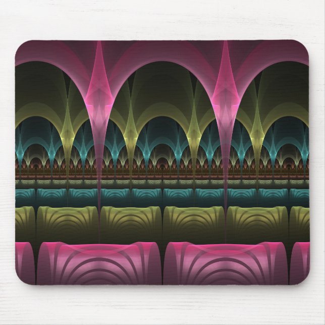 Spezielles Fantasy Patterns Abstraktes farbiges Fr Mousepad (Vorne)
