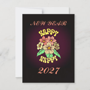 SPEZIELLES FARBENFROHES MODERNES GESCHENK TOCHTER POSTKARTE