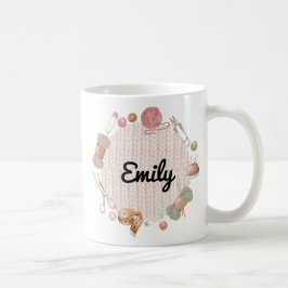 Spezielles Geschenk für Knitter, Knitter und Croch Kaffeetasse