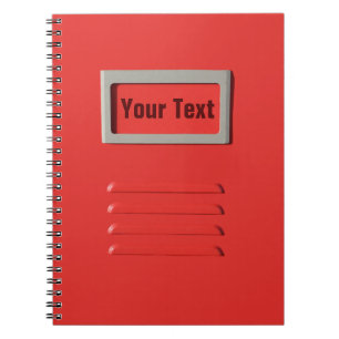 Spezielles Notebook für das Dateikabinett Notizblock