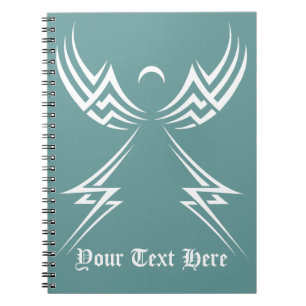 Spezielles Notebook für Tribal Angel Notizblock