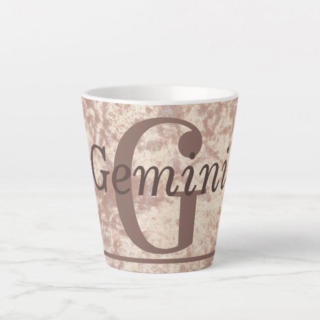 Spezielles stilvolles Gemini Star Schild Tasse Cup (Vorderseite)