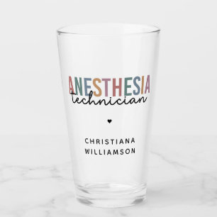 Spezifischer Anästhetiker Retro Anästhetiker Tech Glas