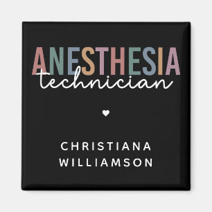 Spezifischer Anästhetiker Retro Anästhetiker Tech Magnet
