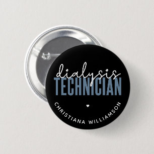 Spezifischer Dialysetechniker Nephrologie Tech G Button