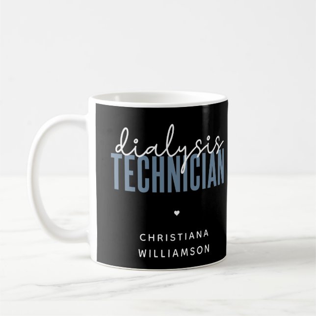 Spezifischer Dialysetechniker | Nephrologie Tech G Kaffeetasse (Links)