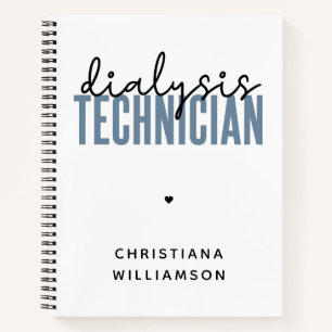 Spezifischer Dialysetechniker Nephrologie Tech G Notizbuch