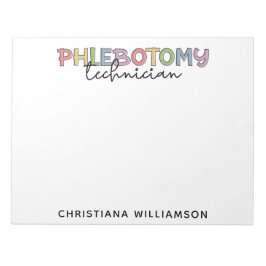 Spezifischer Phlebotomie-Techniker PBT Phlebotomie Notizblock