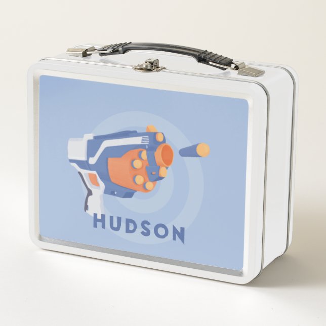 Spezifisches Design von Schaumkanone Metall Brotdose (Vorderseite)