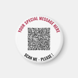 Spezifisches Geschenk für benutzerdefinierte QR-Co Magnet