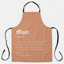 Spezifisches Geschenk für die Mama "Rust Orange"