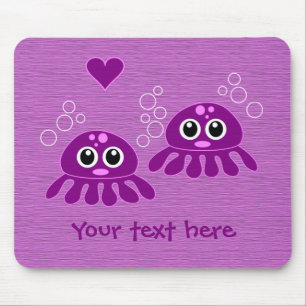 Spezifisches Mousepad der Octopus-Liebe