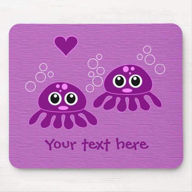 Spezifisches Mousepad der Octopus-Liebe (Vorne)