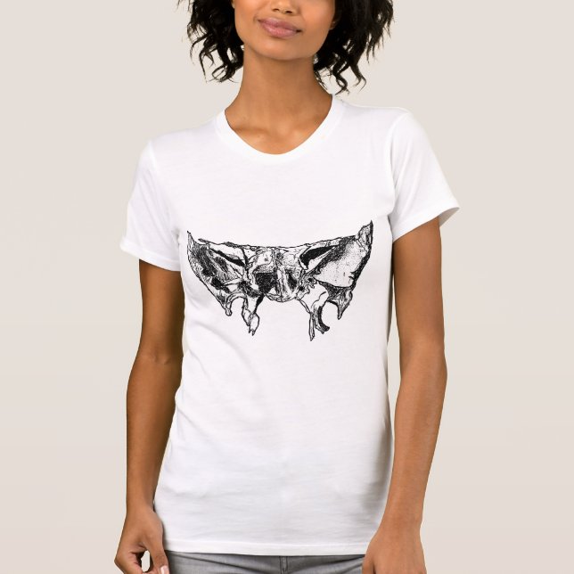 Sphenoid-Knochen T-Shirt (Vorderseite)